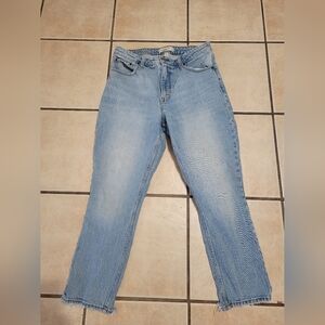 Abercrombie & Fitch Light Blue Straight Leg Jeans